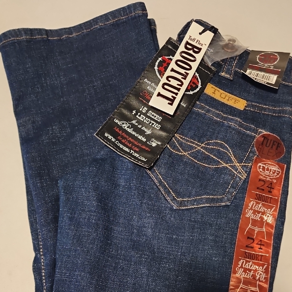 Cowgirl Tuff NWT Women's Blue Boot Cut Jeans